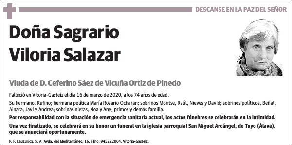 Sagrario Viloria Salazar