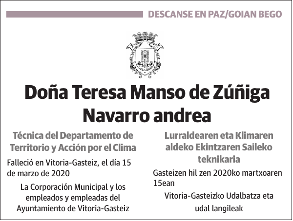 Teresa Manso de Zúñiga Navarro