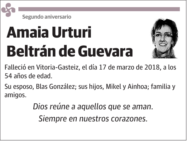 Amaia Urturi Beltrán de Guevara