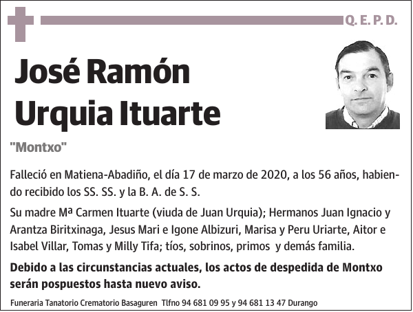 José Ramón Urquia Ituarte