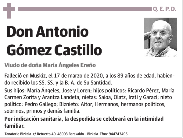 Antonio Gómez Castillo