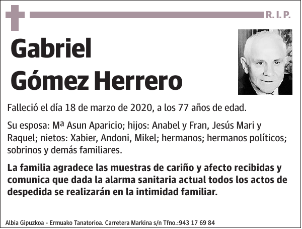 Gabriel Gómez Herrero