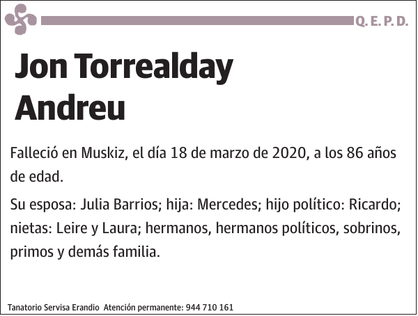 Jon Torrealday Andreu