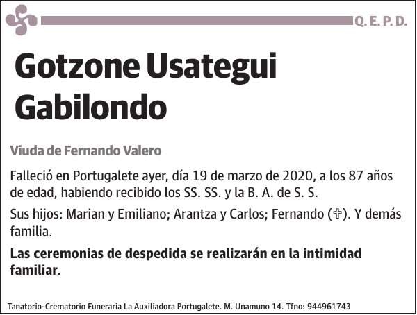 Gotzone Usategui Gabilondo