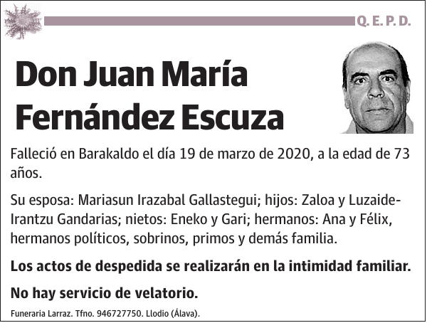 Juan María Fernández Escuza