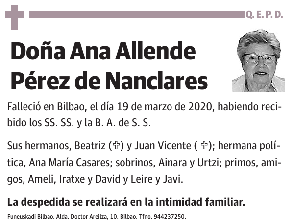 Ana Allende Pérez de Nanclares