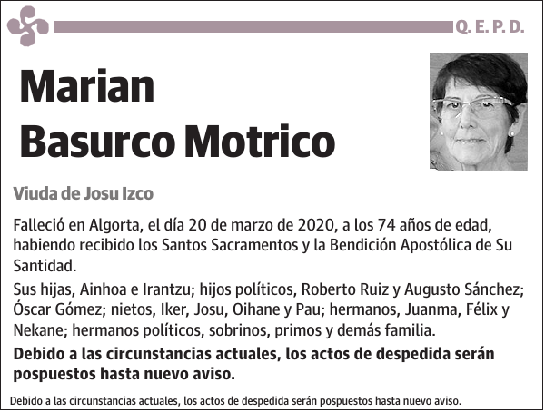 Marian Basurco Motrico