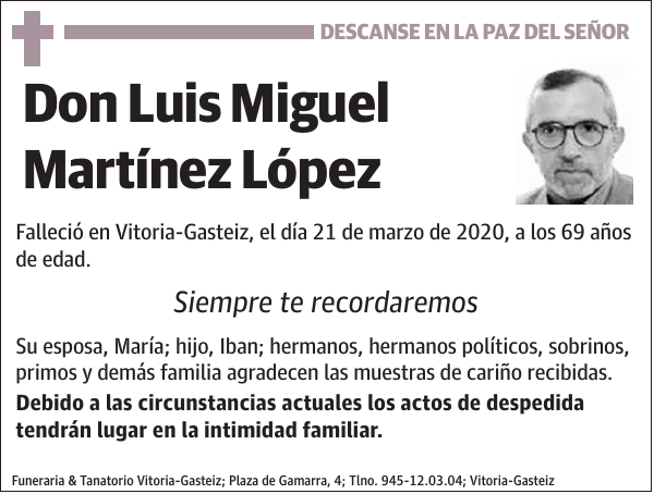 Luis Miguel Martínez López