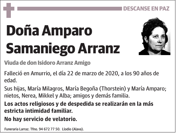 Amparo Samaniego Arranz