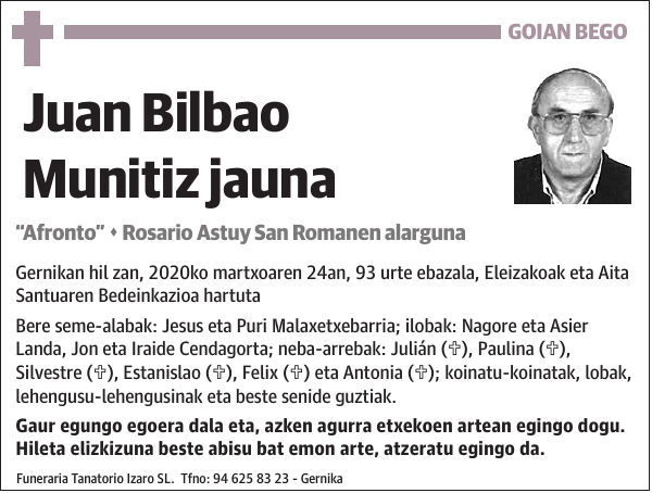 Juan Bilbao Munitiz