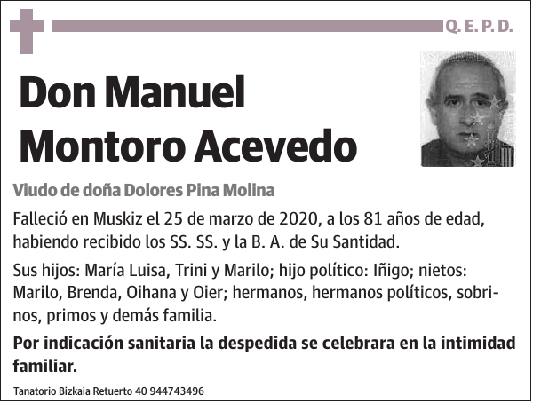 Manuel Montoro Acevedo