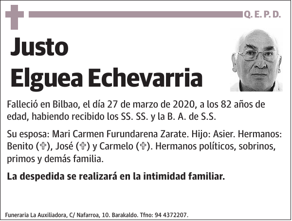 Justo Elguea Echevarria