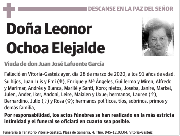 Leonor Ochoa Elejalde