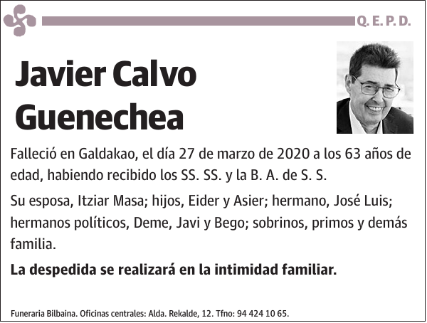 Javier Calvo Guenechea