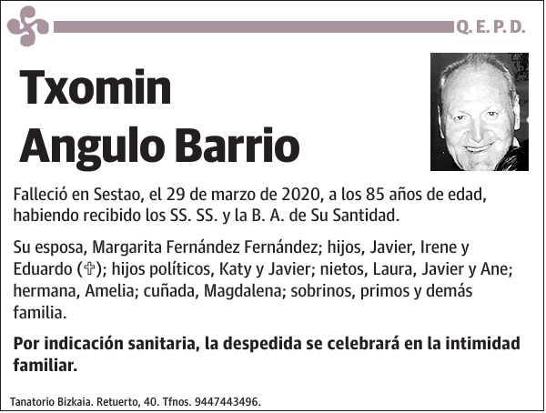 Txomin Angulo Barrio