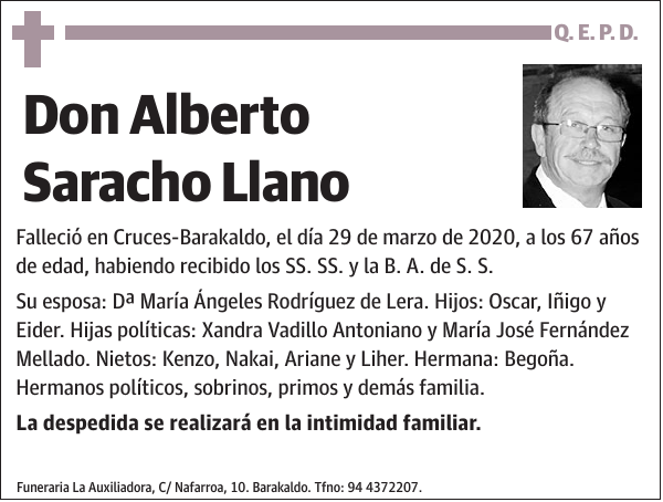 Alberto Saracho Llano