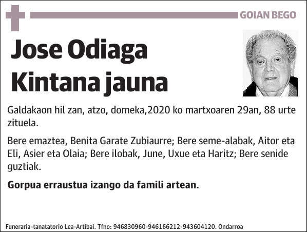 Jose Odiaga Kintana