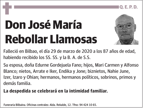 José María Rebollar Llamosas