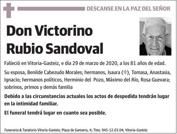 Victorino Rubio Sandoval