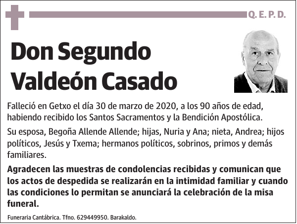 Segundo Valdeón Casado