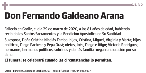 Fernando Galdeano Arana