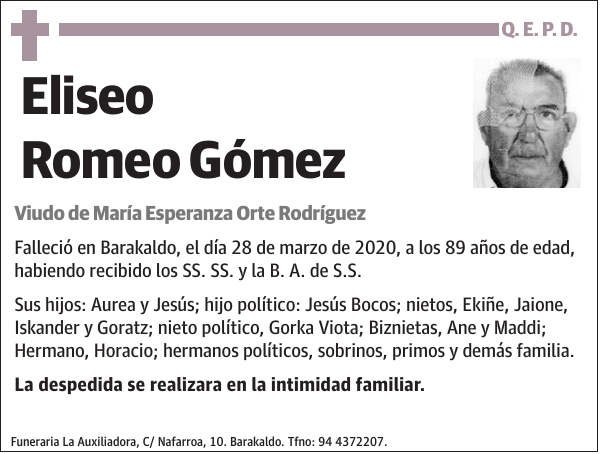 Eliseo Romeo Gómez