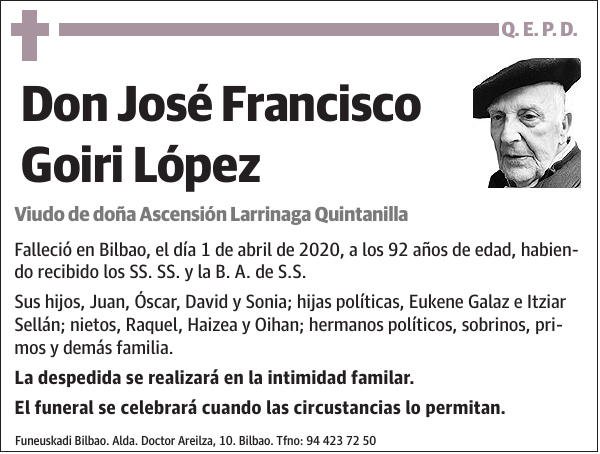 José Francisco Goiri López