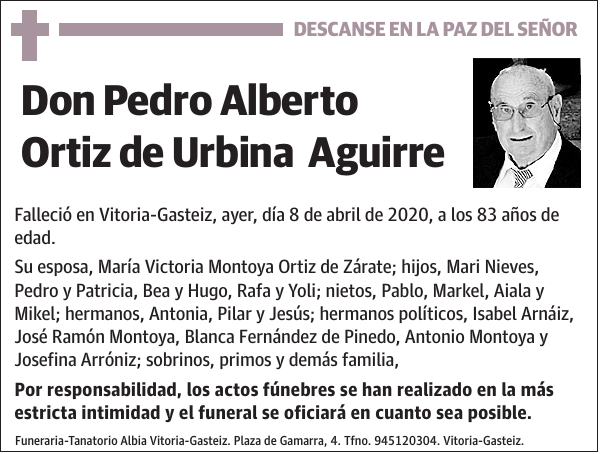 Pedro Alberto Ortiz de Urbina Aguirre