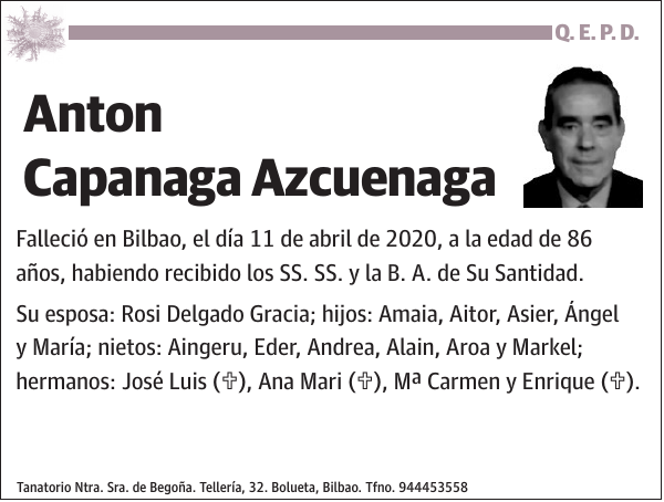 Anton Capanaga Azcuenaga