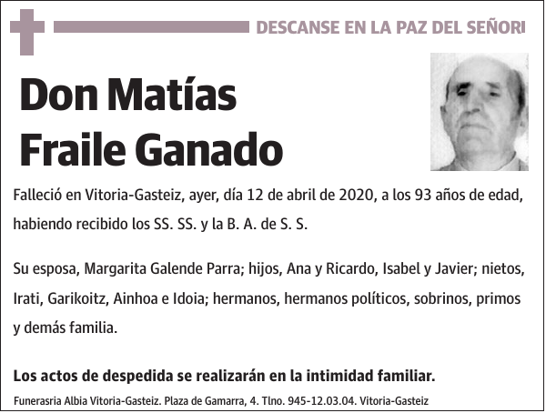 Matías Fraile Ganado