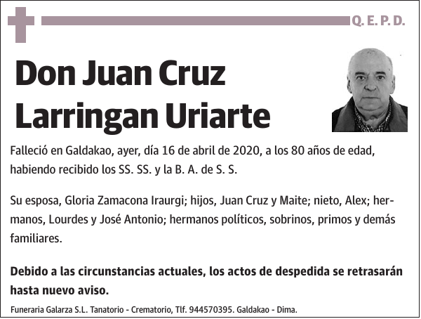 Juan Cruz Larringan Uriarte