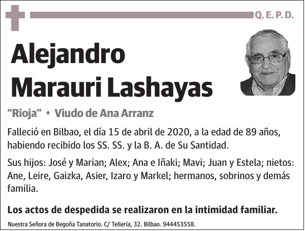 Alejandro Marauri Lashaya