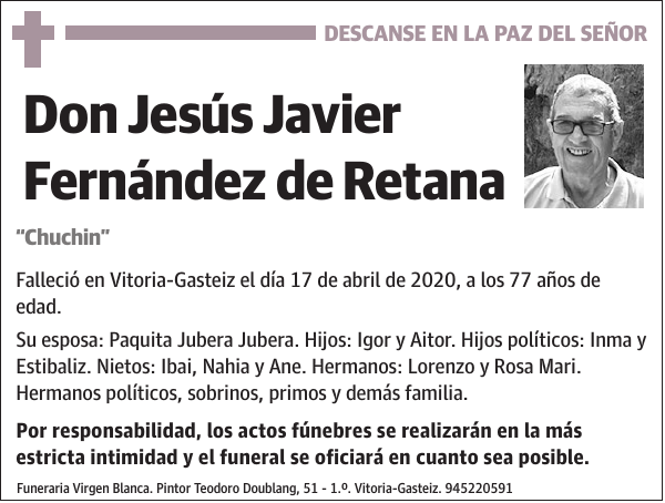 Jesús Javier Fernández de Retana