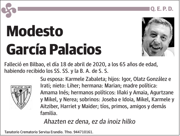 Modesto García Palacios