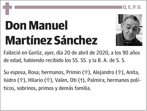 Manuel Martínez Sánchez