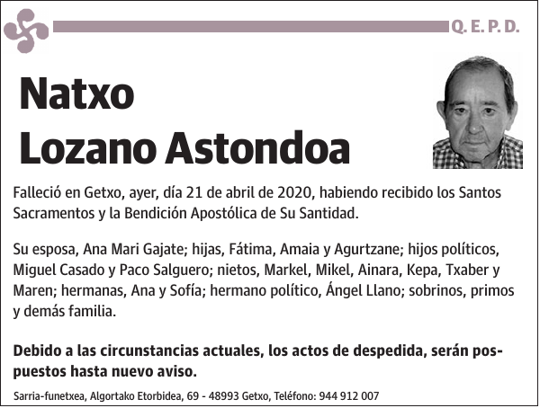 Natxo Lozano Astondoa