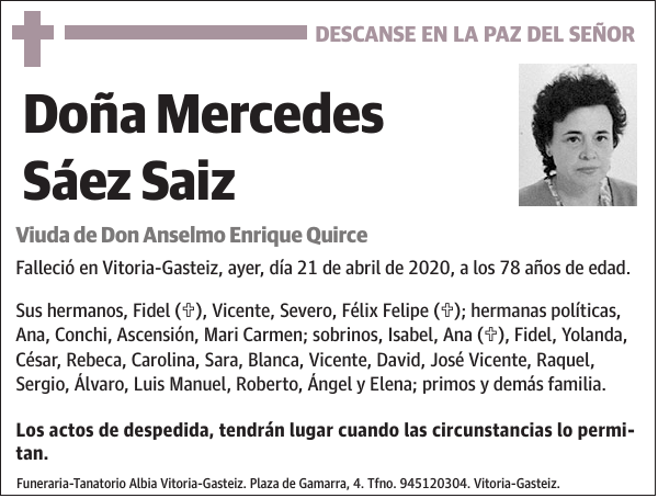 Mercedes Sáez Saiz