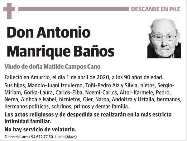 Antonio Manrique Baños