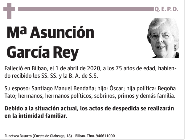 Mª Asunción García Rey