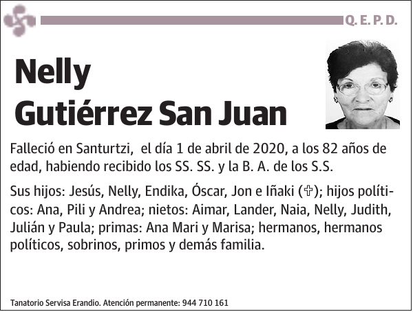 Nelly Gutiérrez San Juan