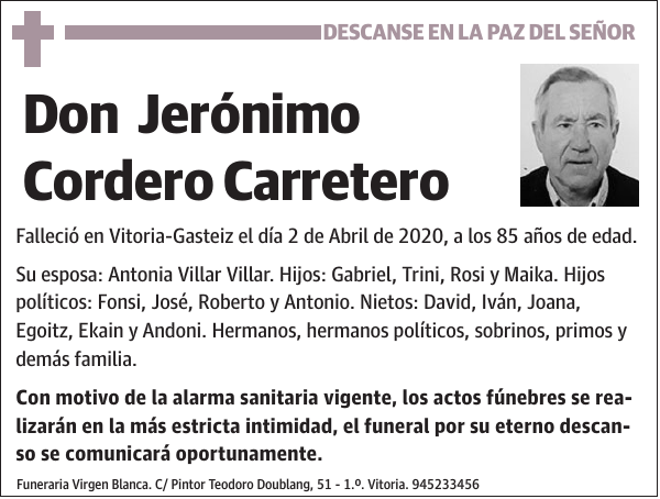 Jerónimo Cordero Carretero