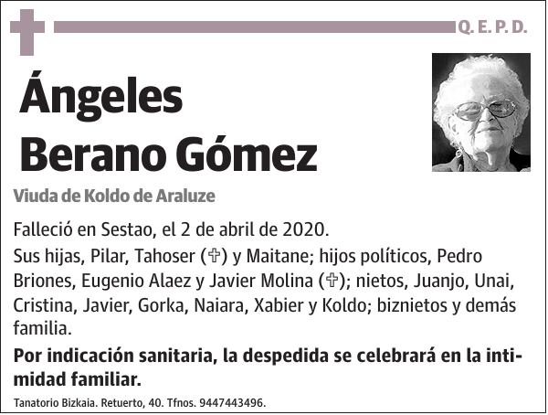 Ángeles Berano Gómez