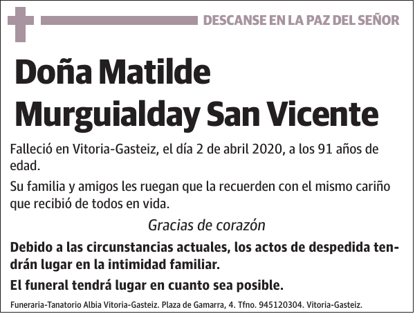 Matilde Murguialday San Vicente