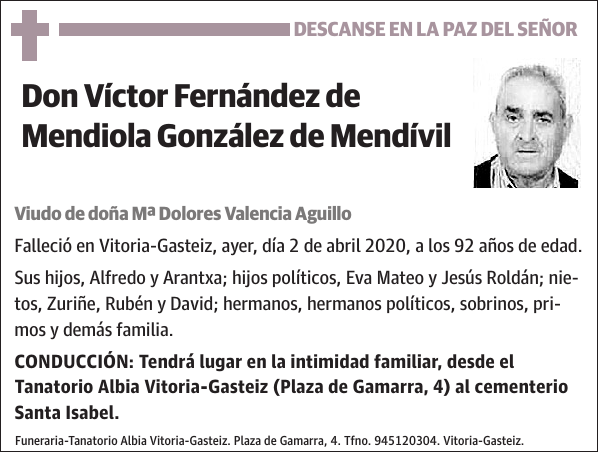 Víctor Fernández de Mendiola González de Mendívil