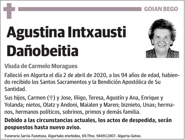 Agustina Intxausti Dañobeitia