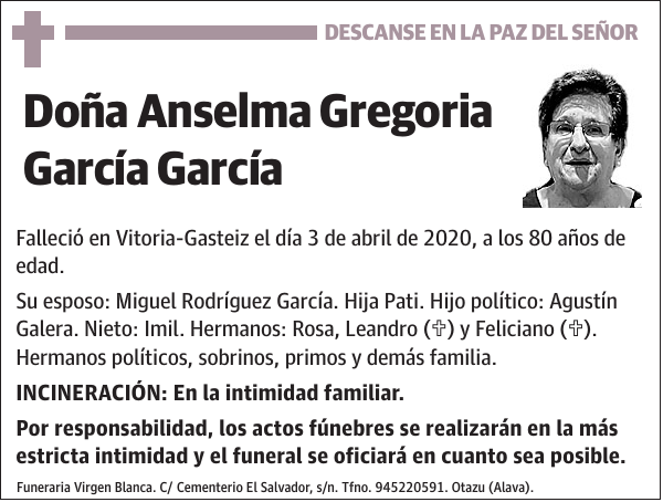 Anselma Gregoria García García