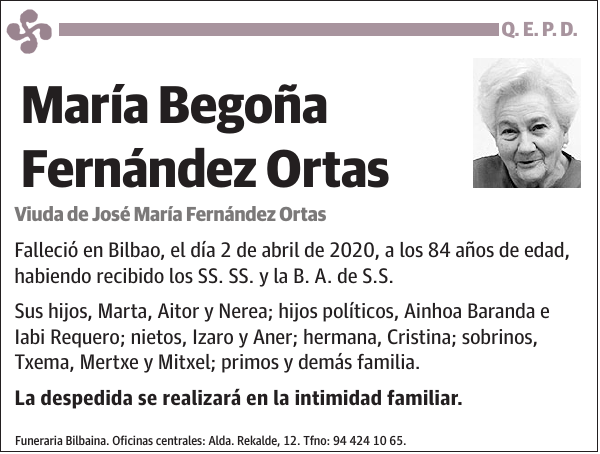 María Begoña Fernández Ortas