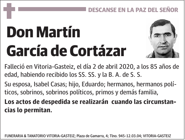 Martín García de Cortázar