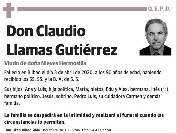 Claudio Llamas Gutiérrez