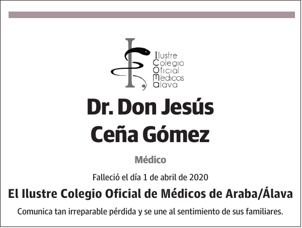 Jesús Ceña Gómez Médico